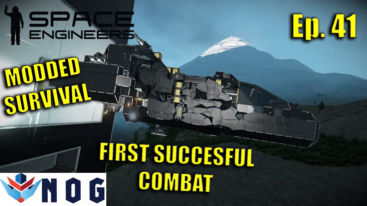 Lets Play Space Engineers Modded Survival Ep41 | WE ARE BEING ATTACKED ...
