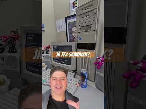 RELÍQUIAS DA INTERNET 486 dx-2: 66 mhz rodando scandisk by. @PCUSER486
