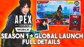 Apex Legends Mobile Season 1🔥 & New Global Launch Date is Here | Apex Mobile Update Details 🧡 screenshot 1
