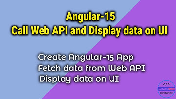 Display data using Angular 15 .Net Core Web API 7.0 | Angular 15 | Web API | Interview Point | D.K.G