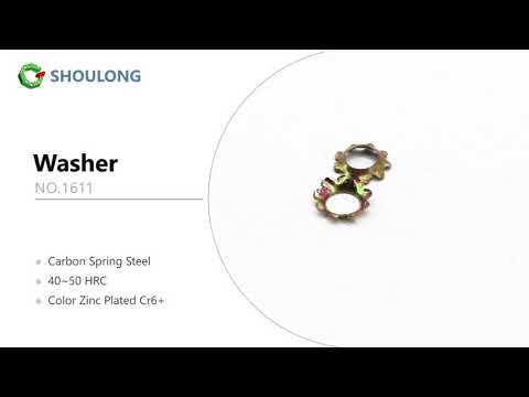1611-CW JIS Metric Toothed Lock Countersunk Washers｜SHOU LONG Fasteners