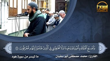 القارئ محمد مصطفى || ما تيسر من سورة هود