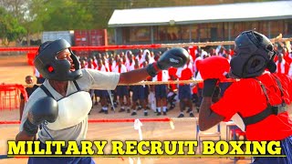 Ghana Armed Forces, Army male recruits boxing training