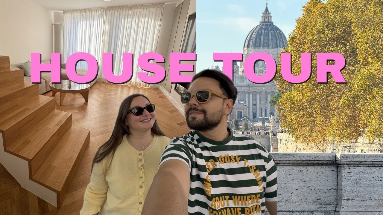 La nostra nuova casa a Roma 🏡 House Tour || Gemmina ||