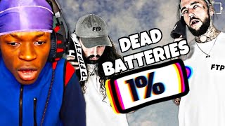 THE BATTERIES..NO!! $UICIDEBOY$ - DEAD BATTERIES Reaction 2