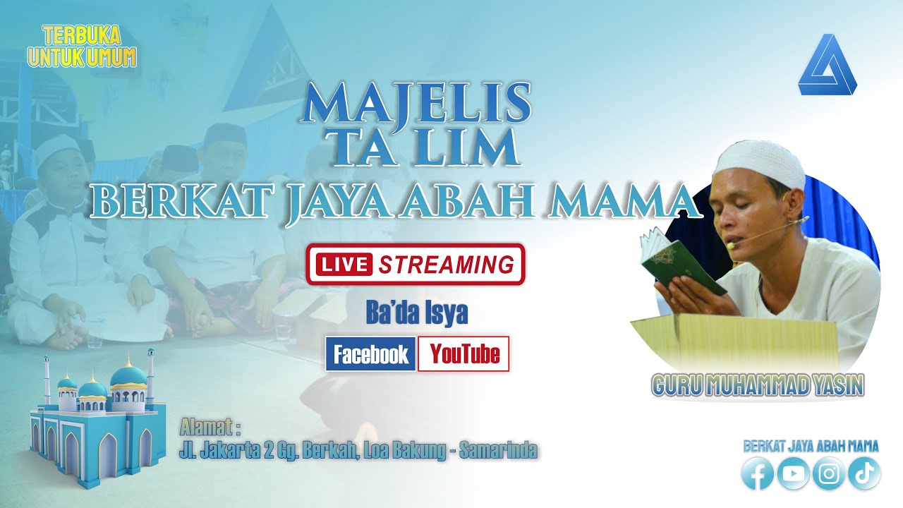 PENGAJIAN RUTIN MAJELIS BERKAT JAYA ABAH MAMA AL - IHSAN *TANJUNG KAL - SEL (SABTU 23/08/2025)