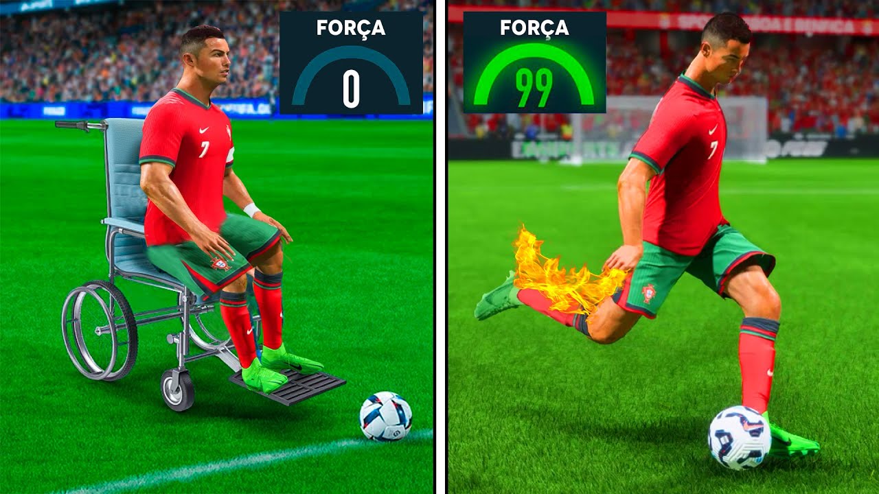 Cada GOL do Ronaldo, Aumenta a Força do Chute