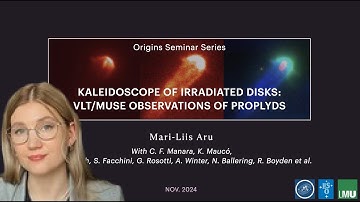 Kaleidoscope of irradiated disks: VLT/MUSE observations of proplyds (Mari-Liis Aru, ESO)