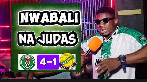 NIGERIA 4-1 GABON | Sanjo - Nigeria Fans Reaction. Worldcup qualifiers2026 Highlight.