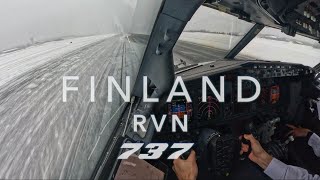 FINLAND | BOEING 737 TAKEOFF 4K