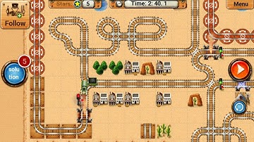 Train Simulator Maze - Classic Make Puzzle Game - Android Gameplay #1701