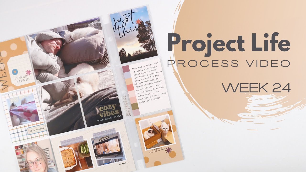 Project Life Process Video // Week 24, 2023 // Studio Calico - YouTube