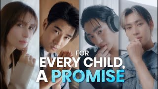 Stars line up to join UNICEF Thailand For Every Child, a PROMISE