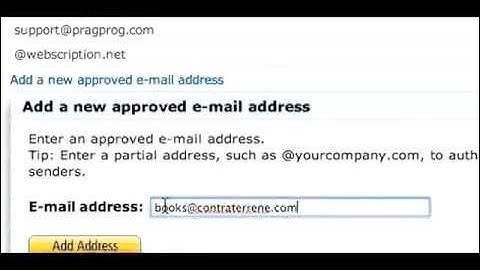 Setting up your Kindle to receive books by email