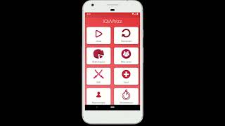 Screencast of the IQWhizz Android prototype of Group L3A, 2018-2019