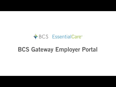 BCS Gateway Employer Portal