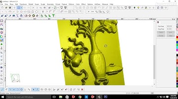 JD paint BMP to 3d transform