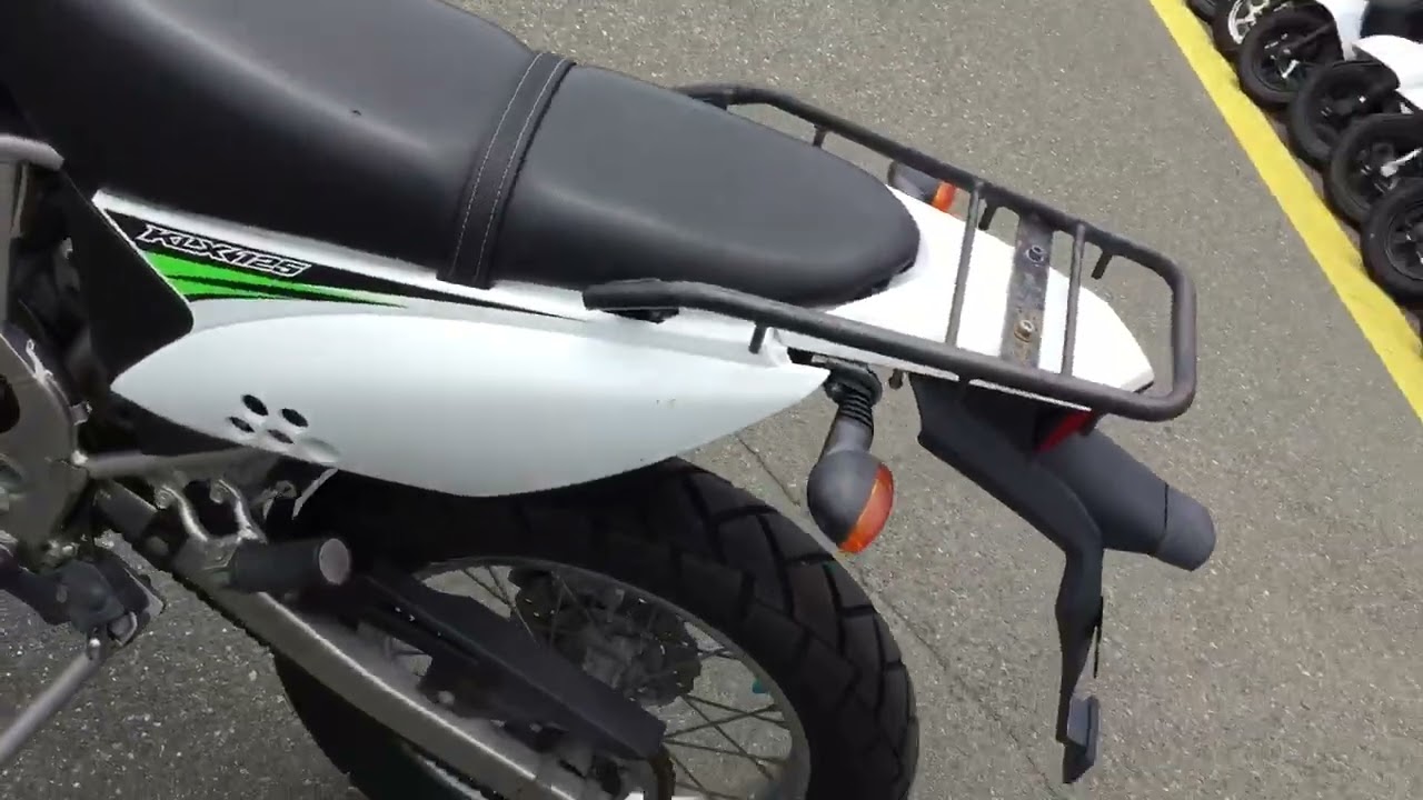 KAWASAKI KLX125【ミラー、リアキャリアカスタム☆】！! | バイク買う
