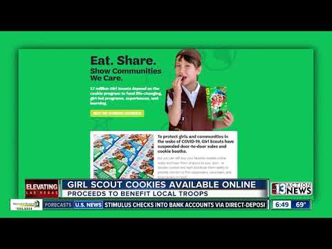 Girl Scout cookies available online