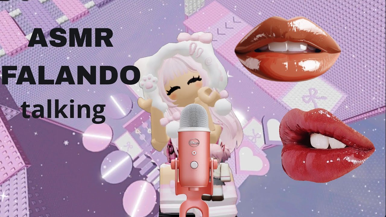 ASMR ROBLOX ~TALKING AND MOUTH SOUNDS 👄👅 ~