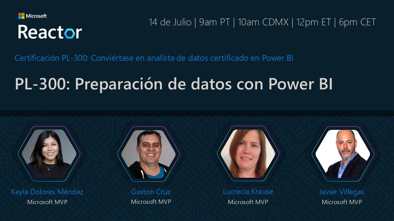 PL-300: Preparación de datos con Power BI - YouTube