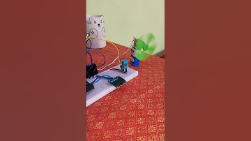 TEMPERATURE BASED FAN SPEED CONTROL GSNCREATIONS #shorts #youtube #arduino #diy #dht11 #trending