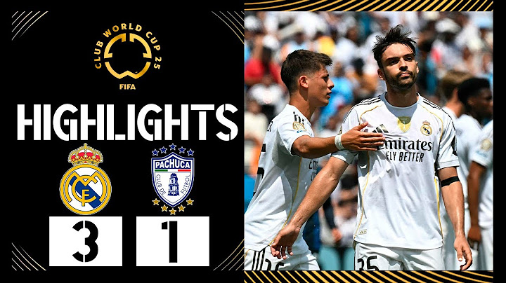 Raúl Asencio CARTON ROUGE | Real Madrid vs Pachuca 3-1 Résumé | Coupe du Monde des Clubs FIFA 2025