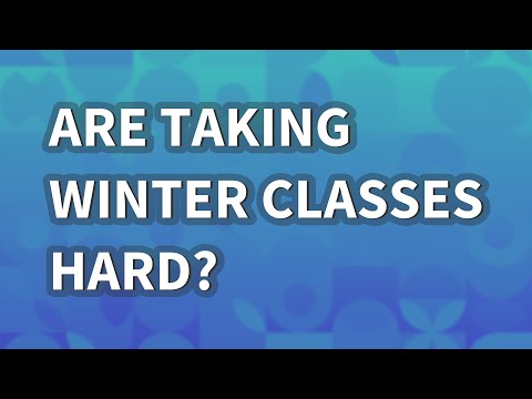 Video: Le lezioni intersessioni invernali sono difficili?