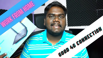 TP-Link TL-MR100 4G Router | REVIEW | (TAMIL)