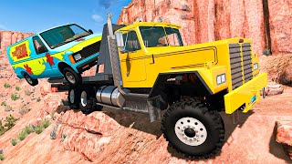 Cliff Drops #29 - BeamNG DRIVE | SmashChan