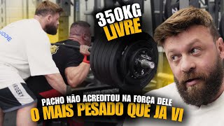 ABSURDO! 350KG NO AGACHAMENTO LIVRE