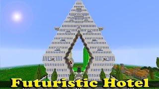 Minecraft Futuristic Hotel
