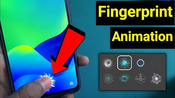 Realme UI Fingerprint Animation Settings | Personalization |
