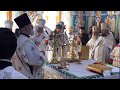 Mitropolitul Vladimir la Sf. Liturghie în satul Colincăuți 17.05.2018