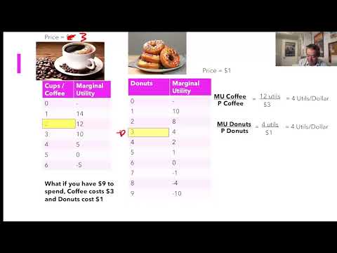 7.4 Utility Maximization Rule  - The Equal Marginal Principal