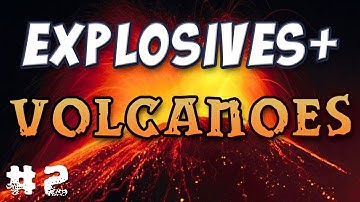 Minecraft - Volcanos & Raining TNT - Explosives+ Mod Part 2