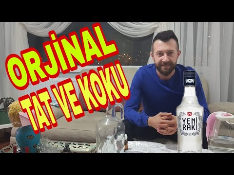 Evde Rakı Yapımı ? Orjinal Rakı Karışımlı  !