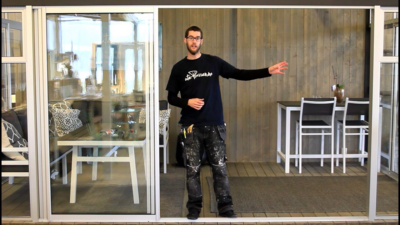 Montering av skyvedører fra Uteplassen.no