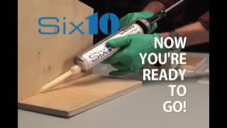 How to use WEST SYSTEM® Six10 thickened epoxy adhesive by Wessex Resins and Adhesives 18,934 views 7 years ago 1 minute, 53 seconds