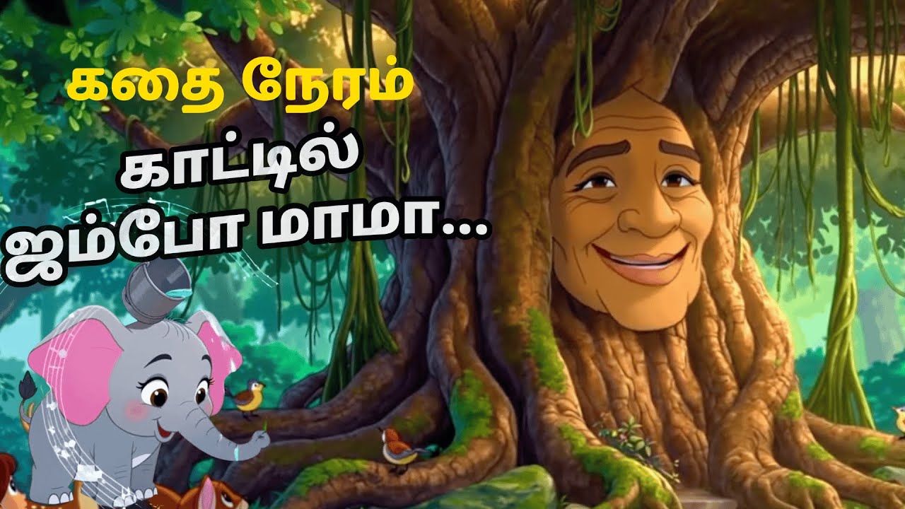 Tamil Story for Kids  | காடு காப்போம் 🌱 | ஜம்போ மாமா கதை | Jumbo Maama Kids Tv தமிழ்