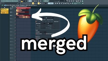 how to merge patterns in fl studio