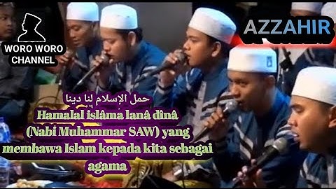 Al Hijrotu - azzahir (lirik dan terjemahan)