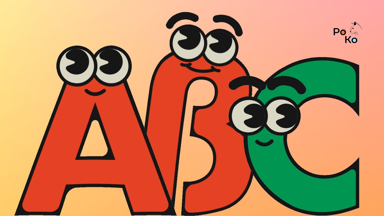🙈 A is for Apple 🍎 Fun ABC Song for Kids 🎉 ABC song for kids Easy ...