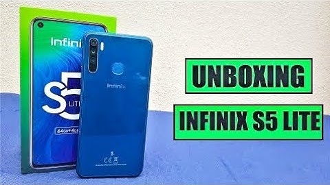 Infinix S5 lite Unboxing & First Reaction | Punch Hole, Design, Camera test