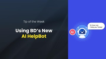 How to Use & Where to Access the New AI BD HelpBot - Get Instant Support!