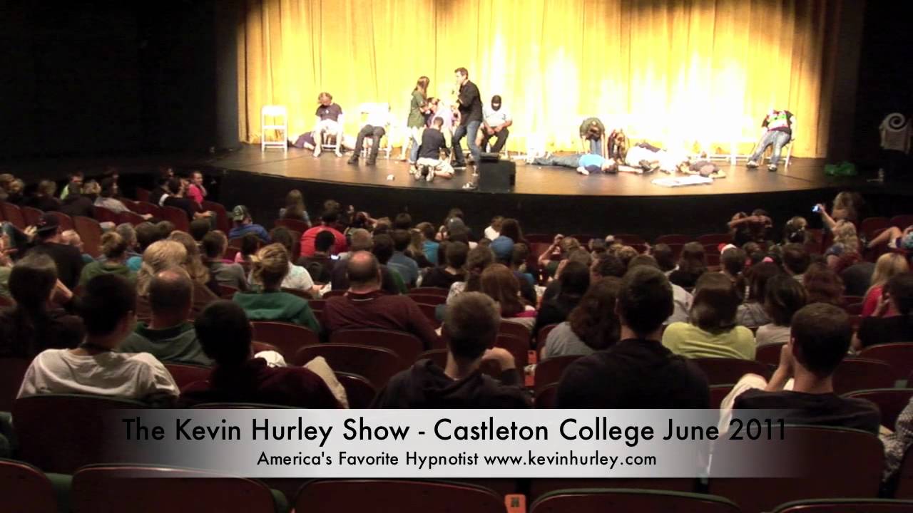 The Kevin Hurley Show Comedy Hypnosis Live at Castleton College June