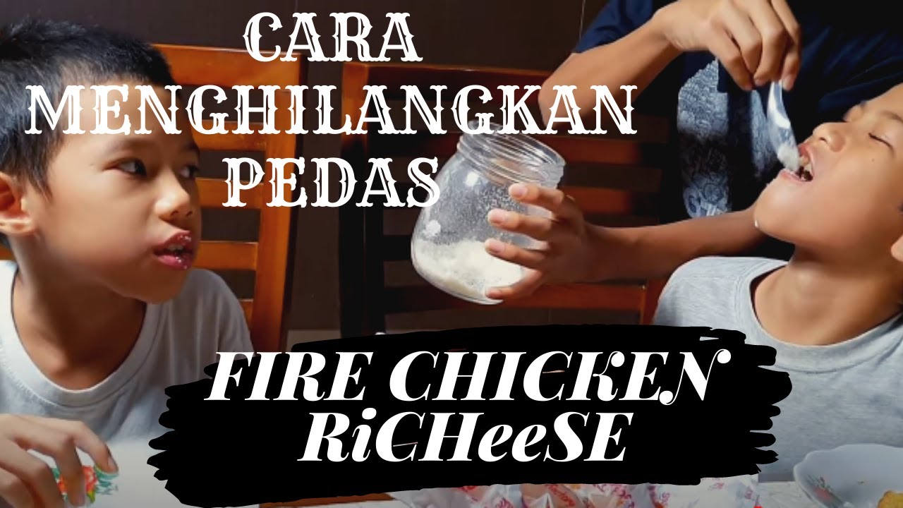 Cara mengatasi pedas Fire Chicken Wings Richeese Level 5 