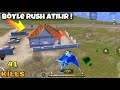 SAKİN VE TAKTİKSEL OYNADIM ! SON ALANI DÜŞMANA VERDİ ÖLÜMÜNE RUSHLADIM ! 41 KİLLS Pubg Mobile