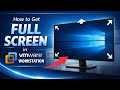 How To Get Full Screen in VMware Workstation ( in 1 Minutes )
