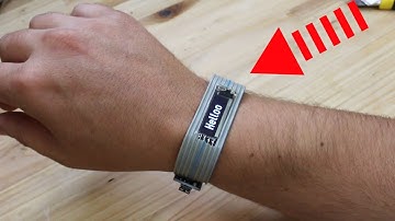 Wrist Gadget with Small Oled Screen